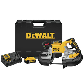 BAND SAWS | Dewalt DCS376P2 20V MAX 5 in. Dual Switch Band Saw Kit