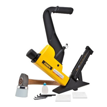 PRODUCTS | Factory Reconditioned Dewalt DWFP12569R 2-N-1 16-Gauge Nailer and 15-1/2-Gauge Stapler Flooring Tool